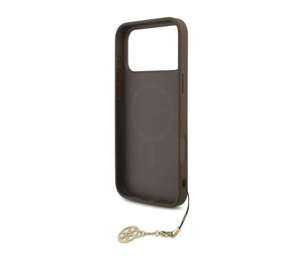 Guess 4G Charms Collection MagSafe do iPhone 17 Pro Max brązowy - 1365477 - zdjęcie 5